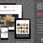 Bigbang v1.9.1 – Responsive WordPress Template